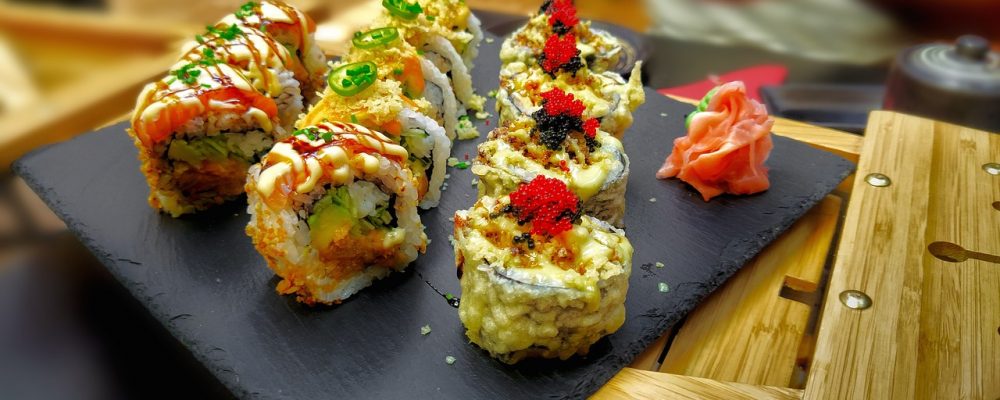 Tempura sushi – kombinácia krehkosti a čerstvosti